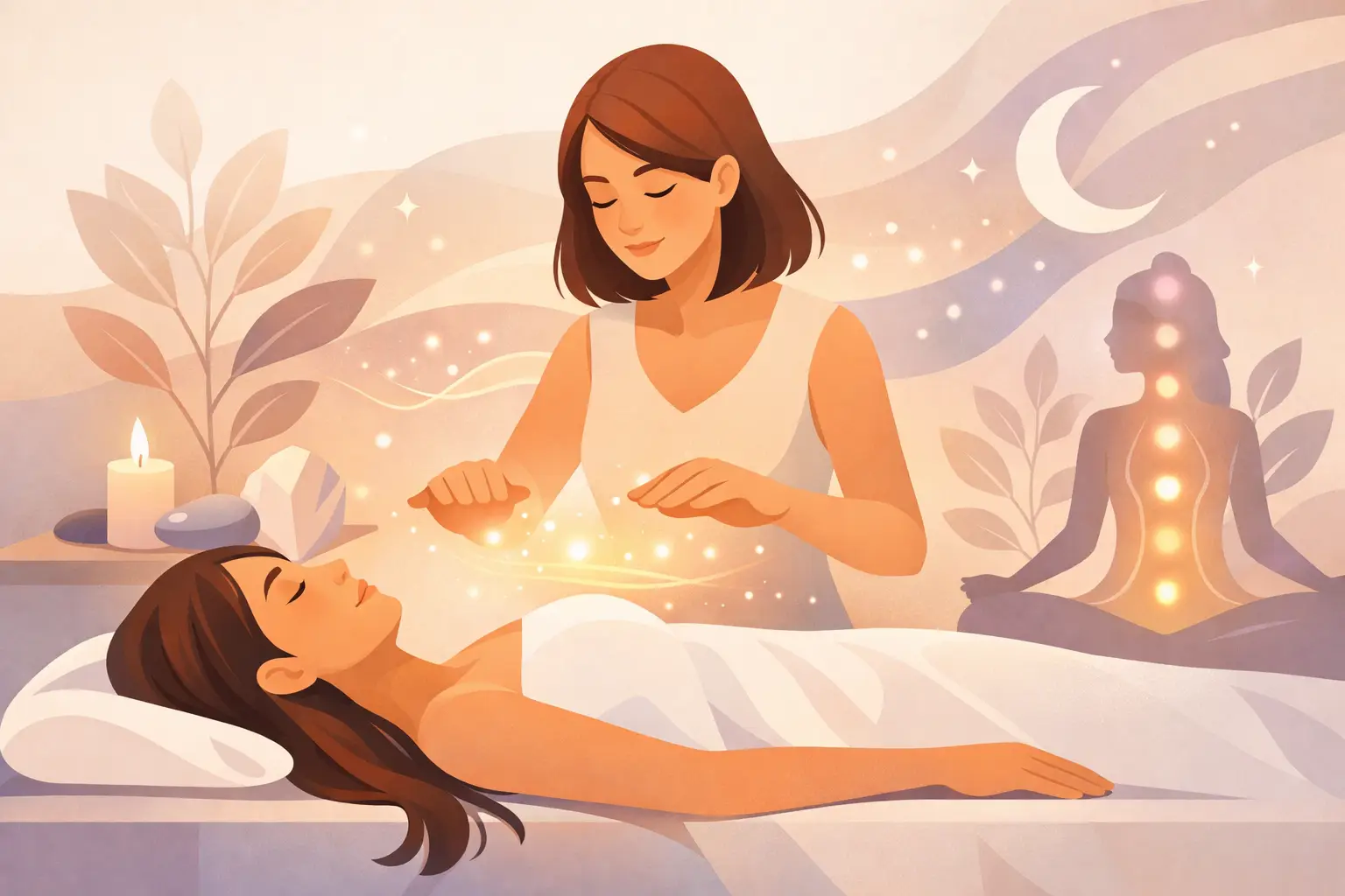 Massage énergétique pour femmes: bienfaits