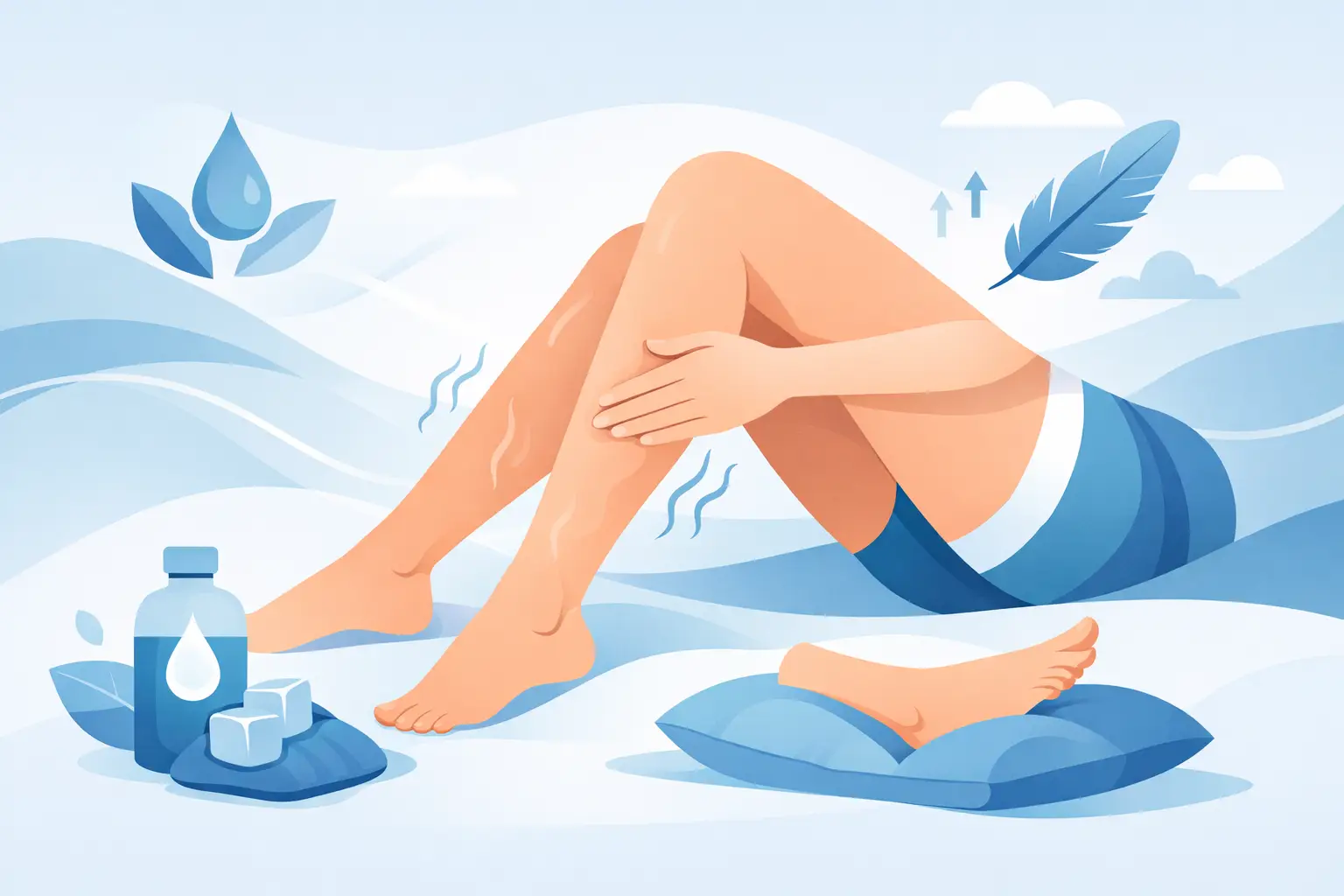 Comment soulager les jambes lourdes